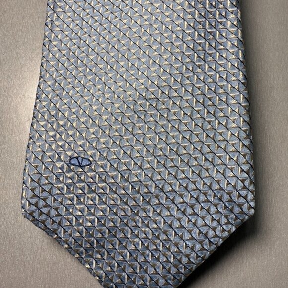 Valentino Mens Silk Tie - Picture 1 of 7